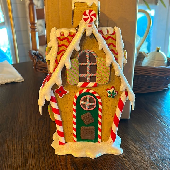 one hundred 80 Other - 9inch clay dough colorful ginger bread house.